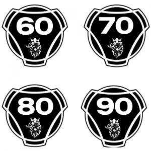 Sticker Disque vitesse scania