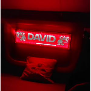 Enseigne Lumineuse pour Camion - LED Multicolore avec Télécommande