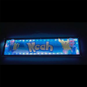 Enseigne LED Personnalisable -Thème Pokemon